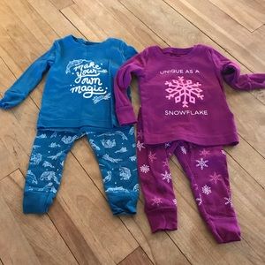 Old navy pajamas 12-18 months